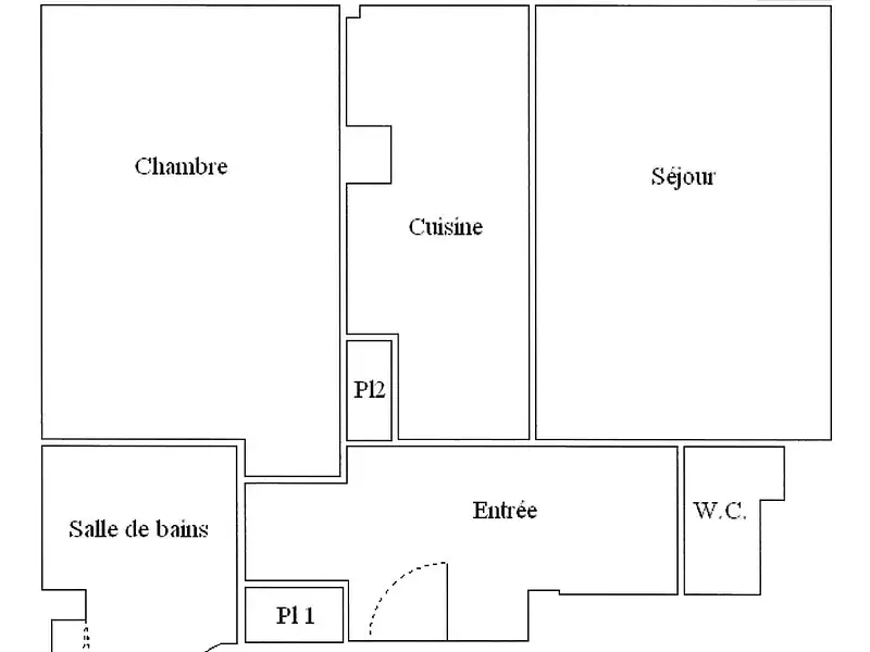 Appartement, 48,18 m²