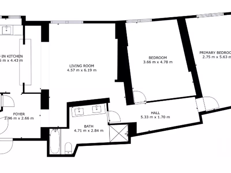 Appartement, 90 m²