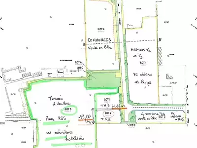Terrain, 627 m²