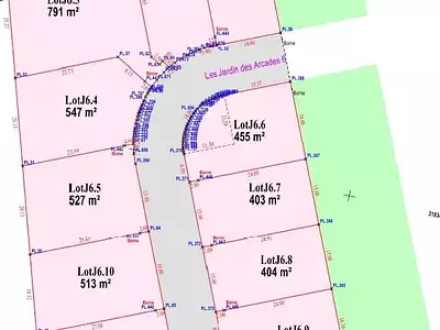Terrain, 399 m²