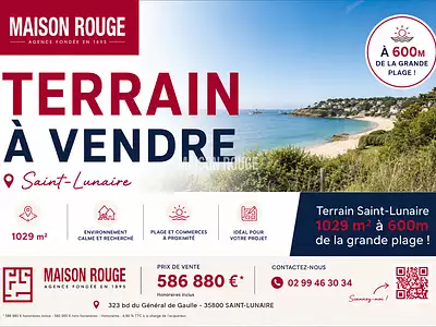 Terrain, 1 029 m²