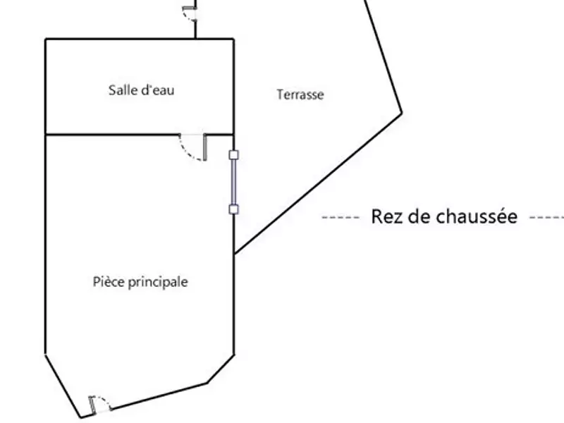 Appartement, 16,64 m²