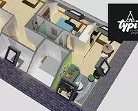 Appartement, 27,52 m²