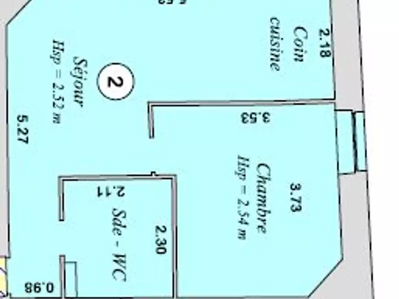 Appartement, 36,71 m²