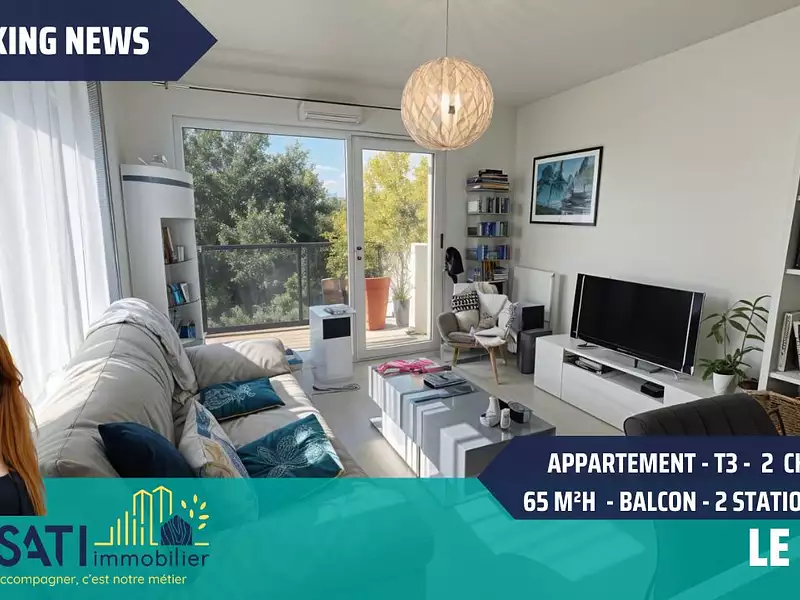 Appartement, 65,81 m²