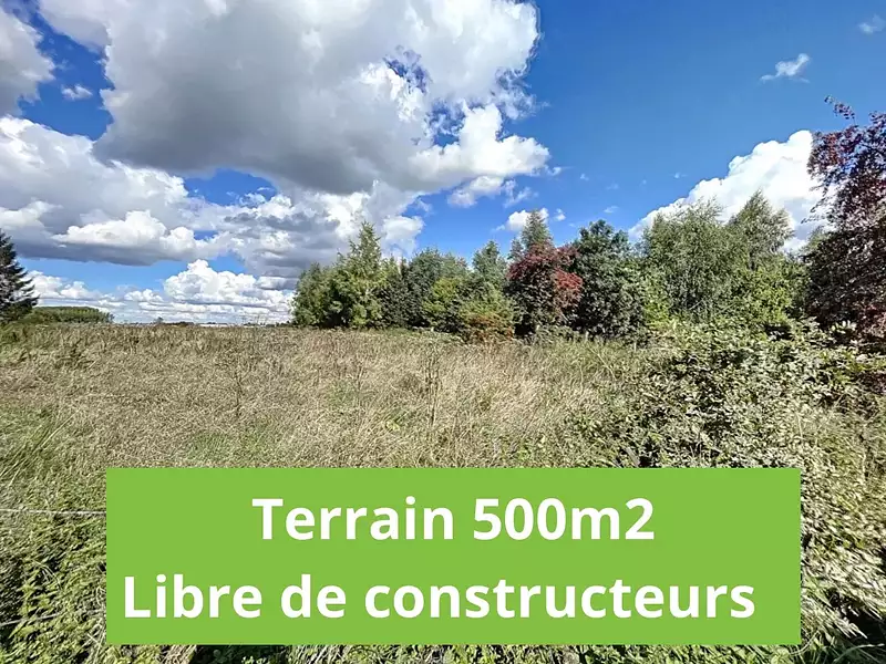 Terrain, 500 m²