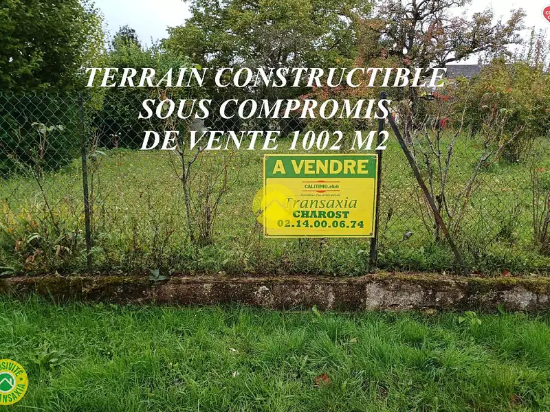 Terrain, 1 002 m²