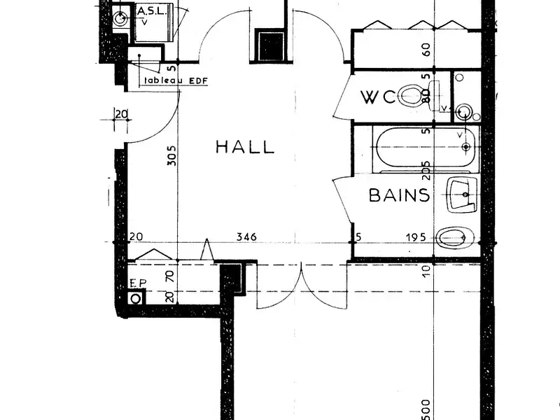Appartement, 59 m²