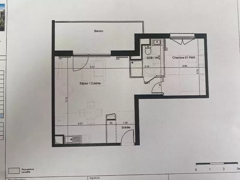Appartement, 53,22 m²