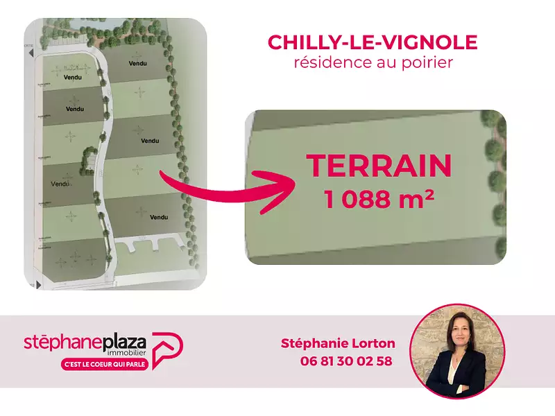 Terrain, 1 089 m²