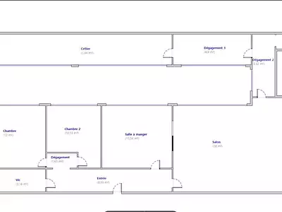 Appartement, 105 m²