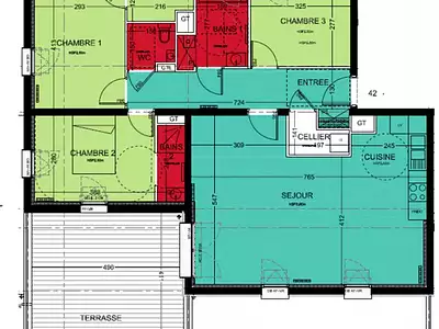 Appartement, 94 m²