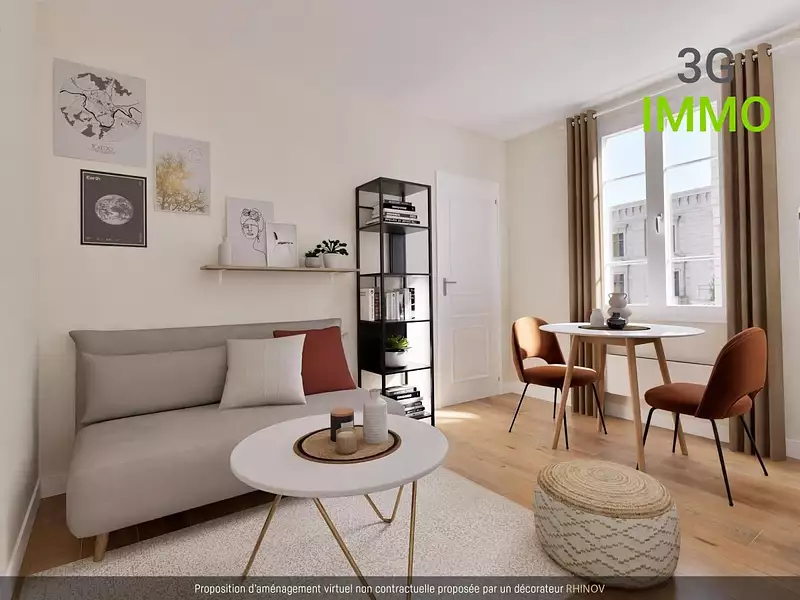 Appartement, 35,57 m²