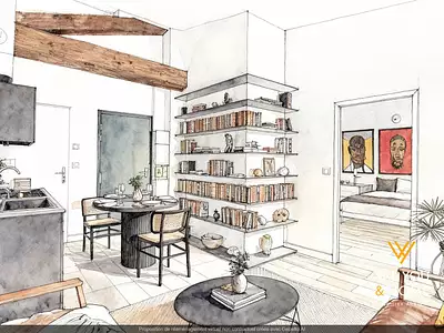 Appartement, 27,13 m²