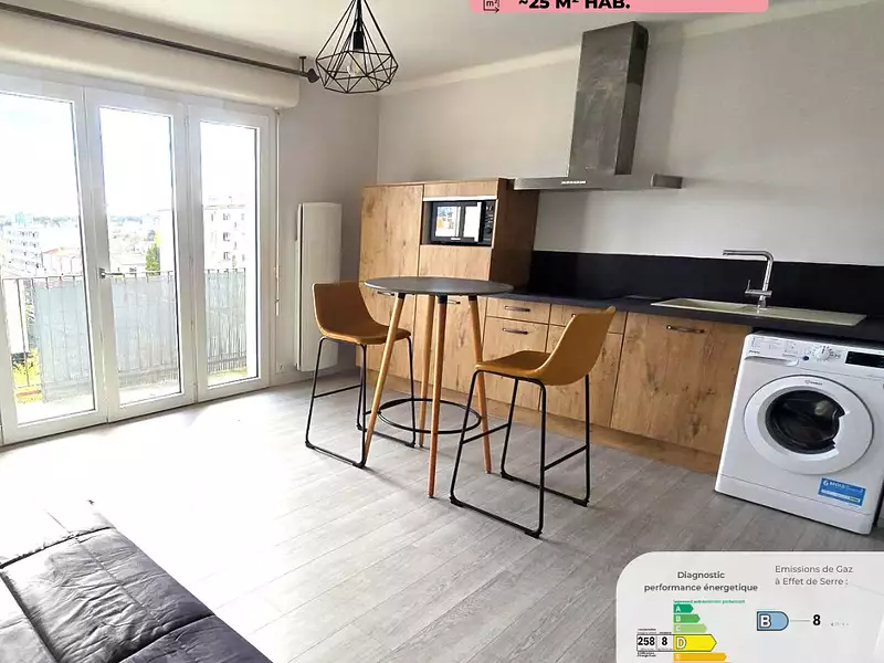 Appartement, 24,65 m²