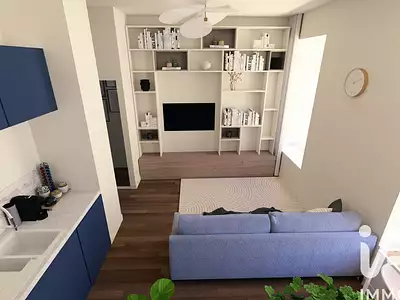 Appartement, 22 m²