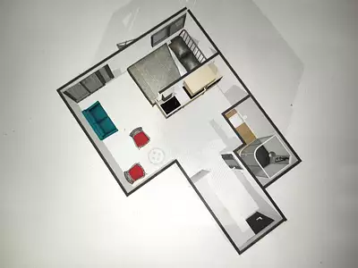 Appartement, 27 m²