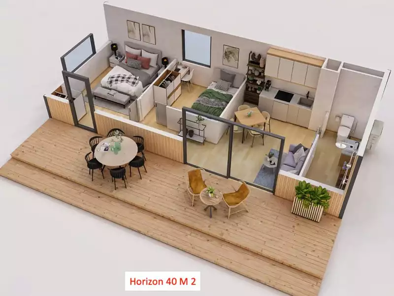 Maison, 15 m²