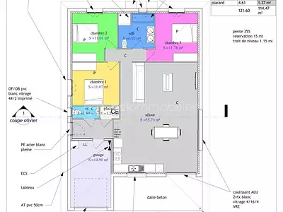 Maison, 100 m²