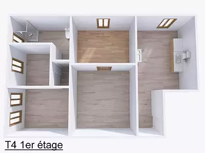 Immeuble, 298 m²