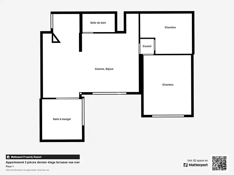 Appartement, 56,21 m²