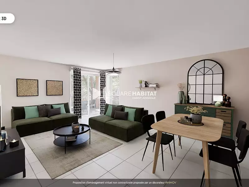 Appartement, 64 m²