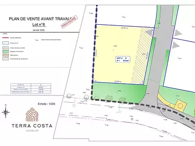 Terrain, 523 m²