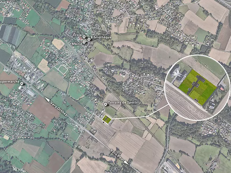 Terrain, 416 m²