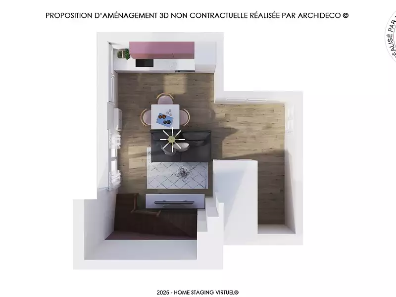 Appartement, 47,37 m²