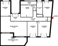 Appartement, 123 m²