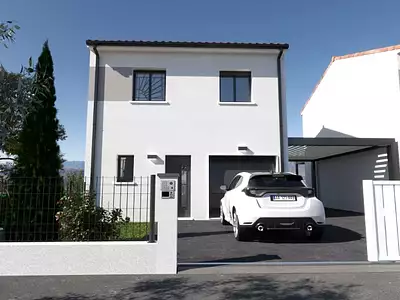 Maison neuve, 76 m²