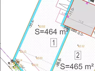 Terrain, 464 m²