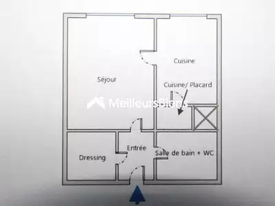 Appartement, 34 m²