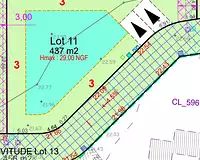 Terrain, 437 m²