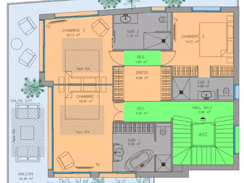 Maison, 274,84 m²