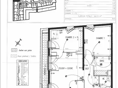 Appartement, 64,12 m²