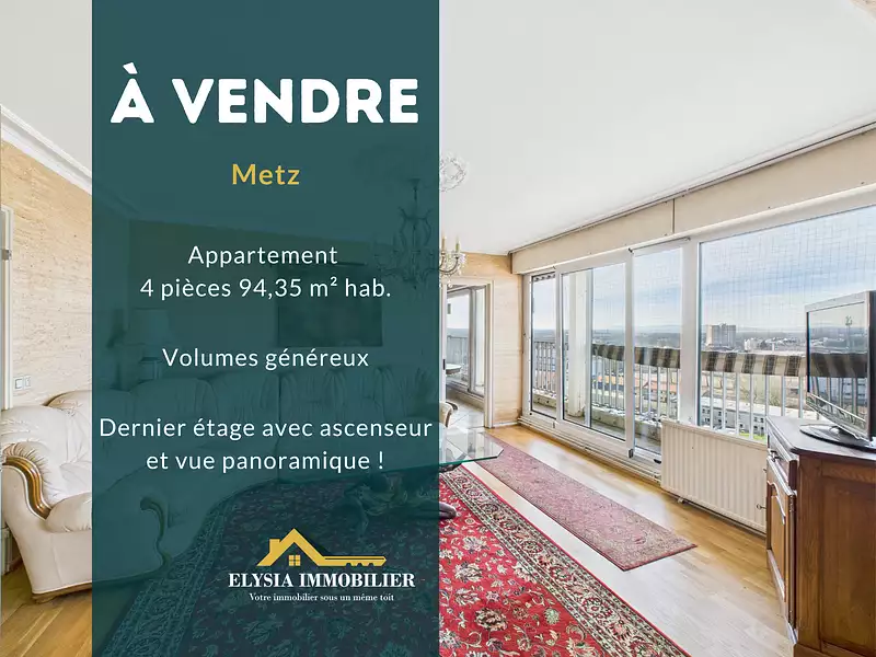 Appartement, 94,35 m²