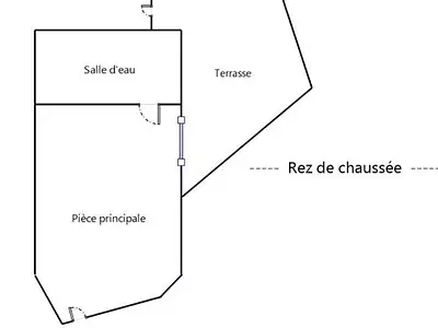 Appartement, 16,64 m²