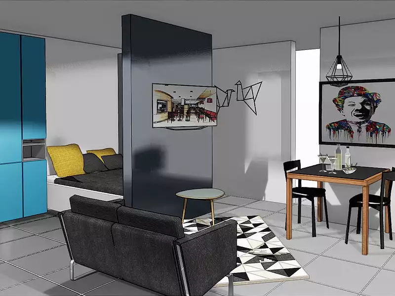 Appartement, 27,25 m²