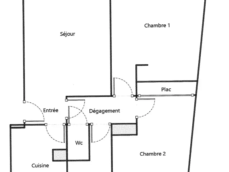 Appartement, 51,07 m²
