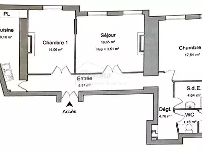 Appartement, 85,46 m²