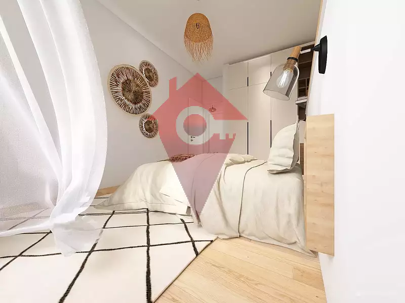 Appartement, 57,6 m²