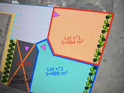 Terrain, 464 m²