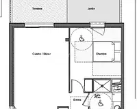 Appartement, 50 m²