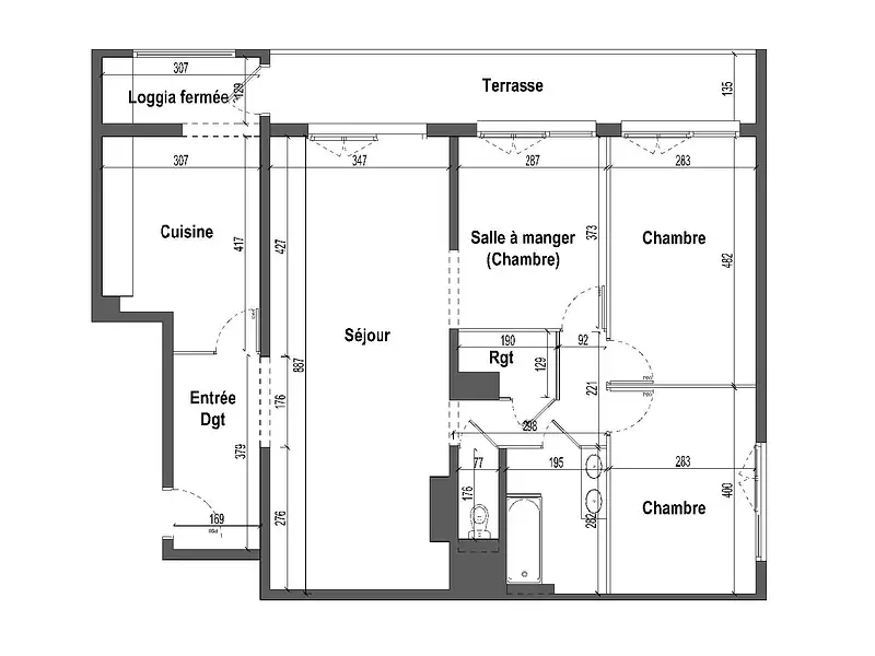 Appartement, 100 m²