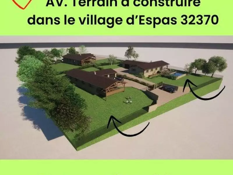 Terrain, 1 072 m²