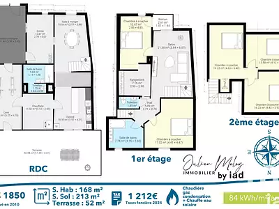 Appartement, 168 m²