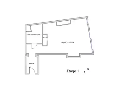 Appartement, 28 m²