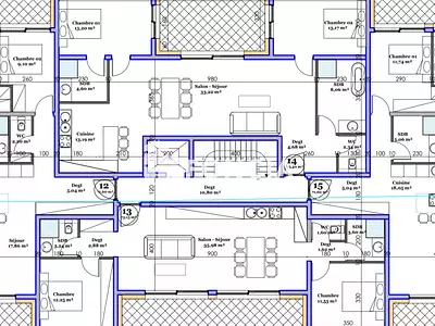 Terrain, 968 m²