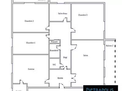 Appartement, 106,52 m²
